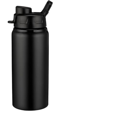 Image of Aluminum Water Bottles Metal Travel Bottles with Snap Lid Aluminum Reusable Sports Bottles Lightweight Leak Proof Water Bottles Bulk for Gym Hiking Cycling Sports Outdoor