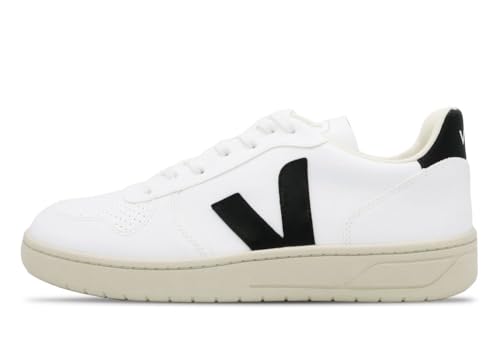 Veja Women V-10 Sneakers White - Black 6 US