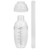 Strumento da barra trasparente: il suo design intuitivo consente a chiunque, indipendentemente dall'esperienza, di creare senza sforzo un delizioso tè al con questo set, mixer per cocktail