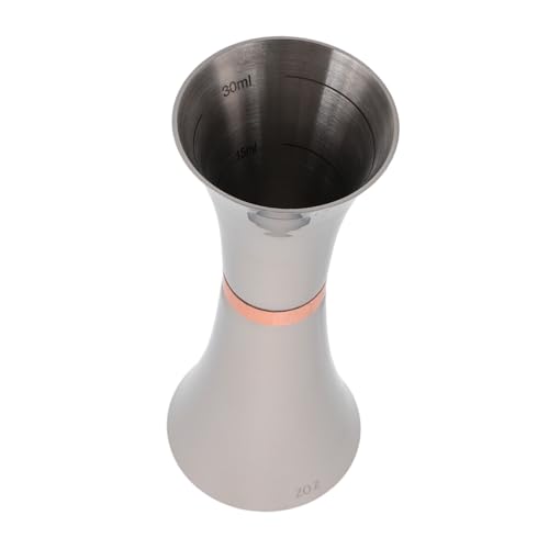 PRETYZOOM Stainless Steel Measuring Cup 45ml/60ml Jigger Double Head Ounce Measuring Cup for Bartender Measuring Device Precision Markings