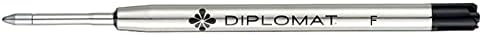 Diplomat d10444560 recarga para bolígrafo (talla King Fine negro