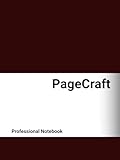 PageCraft: Professional Executive Notebook, 8.25×11 Inches, Premium Hardcover with 160 Lined Pages — Perfect for Business Meetings, Office Notes, and Daily Writing