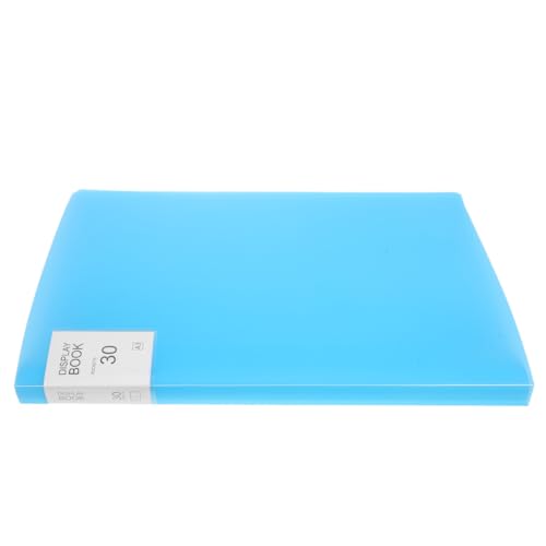 LALAFINA Libro D'arte per Diamanti A3 con 30 Pagine e 30 Tasche, Organizer per Pittura Fai-da-te in Plastico Pe, Capacità Ampia e Trasportabilità Comoda per Studio e Traslochi