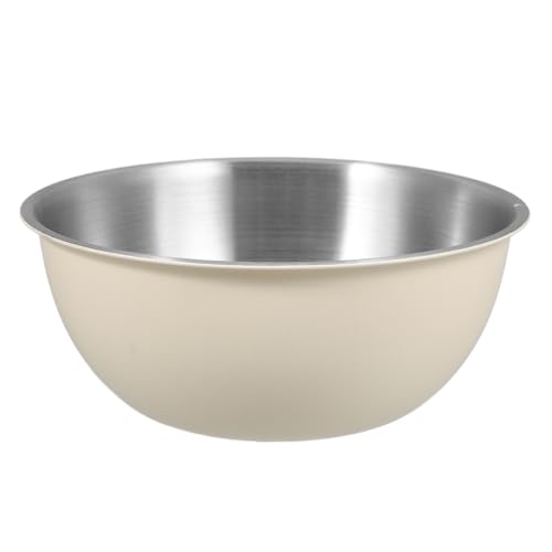 Tazón de Acero Inoxidable Blanco para Cocina miniatura 1