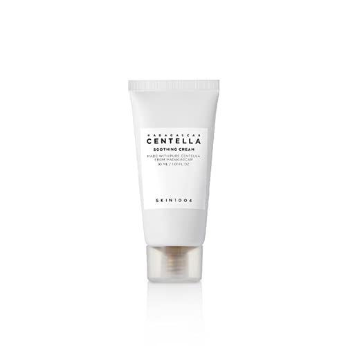 SKIN 1004 Madagascar Centella Soothing Cream 1.01 fl oz(30ml) | Quadruple Ceramide Complex | Strengthens Skin Barrier | Smooths Skin