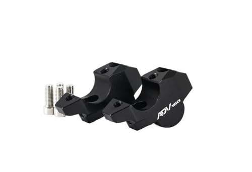 Riser guidon moto 28mm adaptateur usiné haute précision pour ADV