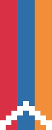 Drapeau du Carabac de montagne U24 120 x 300 cm pour mât extérieur