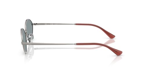 Ray-Ban Unisex Sunglasses Gunmetal Frame, Azure Lenses, 59MM2