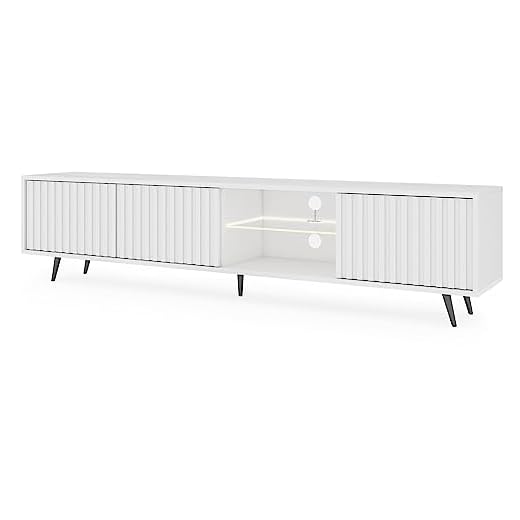 Selsey TV Schrank Bello mit LED Beleuchtung