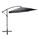 WERKA PRO Parasol déporté Gris Anthracite