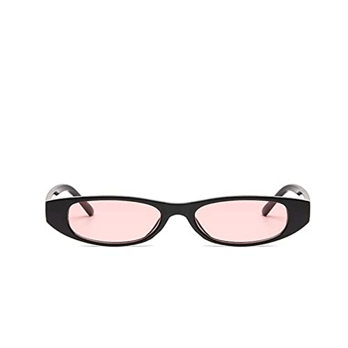 Lunettes ovales cadre noir rose l'élégance féminine affirmée