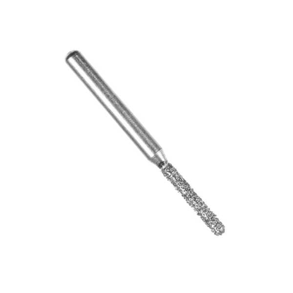 Spring Health KS0C-25PK FG #KS0 Round End Cylinder Coarse Grit Diamond Burs 25/Pk