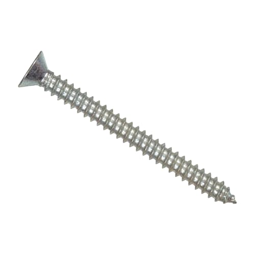 Brixwell SRW2868188025 Stainless Steel Screw, Countersunk Head 38.1 mm Length 6 mm Thread Diameter Pack of 25