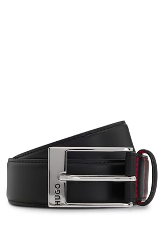 Ceinture en cuir verni HUGO Barney : le secret d'un costume parfait sans fausse note