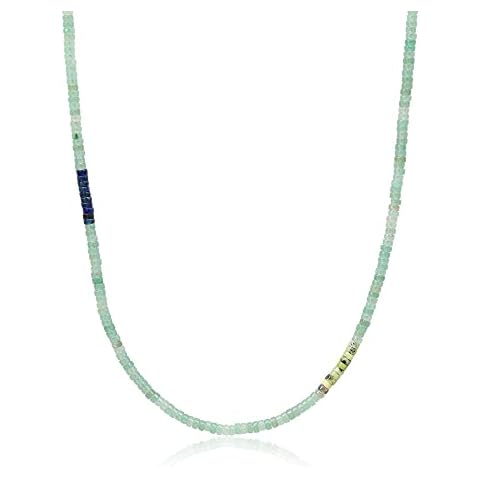 COAI Genuine Green Aventurine Beaded Necklace Cover