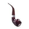 Peterson Pipes Irish Harp Series - Hand Crafted Wood Briar Pipe Made in Ireland, 3mm (Polished, 03 Bent Apple) #5