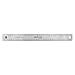 Produktbild ACME Stainless Steel Ruler W/Non-Slip Cork Back 12"-Silver