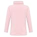 Yruioon Girls Thermal Underwear High Neck Long Sleeve Fleece Shirt with Cartoon Graphics Pink A 7-8 Years
