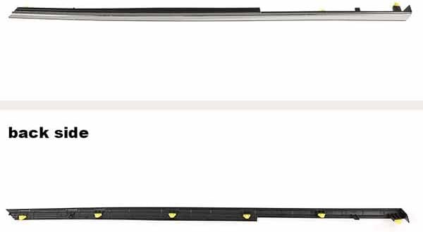 Miniatura 8 de Moldura cromada para guardabarros compatible con Hyundai Sonata Limited GLS SE Sedan 4DR LH+RH 2011, 2012, 2013, 2014, 2011, 2014, 2 unidades