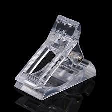 Set of 5Pcs Transparent Nail Gel Quick Building Nail Tips Clips Finger Nail Extension UV LED Plastic Builder Clamps Manicure Nail Art Tool Kit-image-4