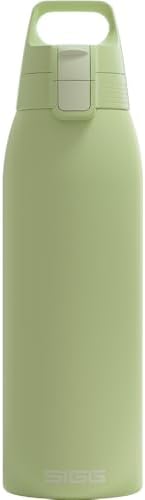 Sigg - Isolierte Trinkflasche - Thermosflasche Shield Therm One - Kohlensäurehaltige Getränke - Auslaufsicher - Spülmaschinenfest - BPA-frei - 90% recycelter Edelstahl - 0,5L, 0,75