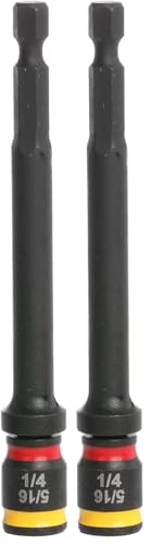 Image of MALCO MSHMLC 4-inch Cleanable Reversible 1 /4-inch and 5 /16-inch Hex Driver (2-Pack)