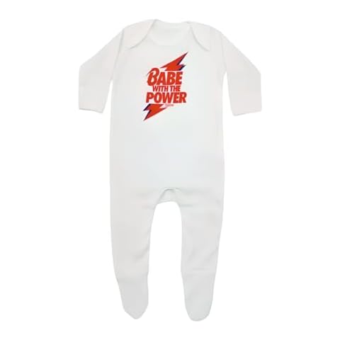 Baby Moo's Bowie Music Baby Sleepsuit Cover