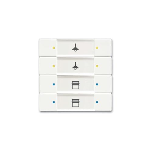 Élément de commande Busch-Jaeger 6127/02-884 interrupteur domotique multiportée multi-usage