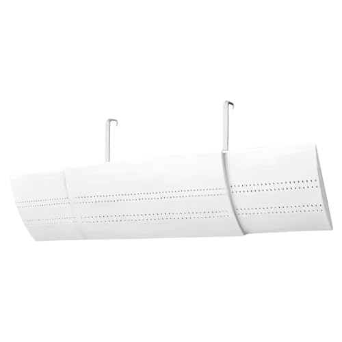 Deflector de CA montado en la pared con ala ajustable para control de aire en sala de estar 7