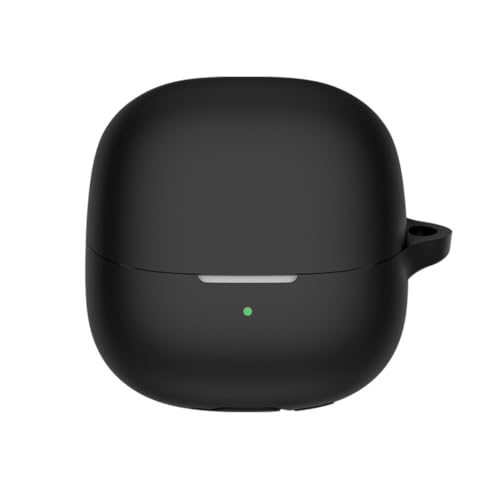 FTRONGRT Cover Compatibile con Xiaomi Buds 5, Silicone Morbido, Antigraffio, Bluetooth Scatola per Cuffie Custodia Protettiva Compatibile con Xiaomi Buds 5.Nero