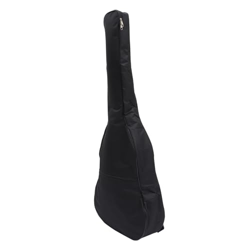 Kisangel 1PC Chic Acoustic Guitar Bag Thickened Double Shoulder Backpack Durable Oxford Material Design for Travel and Home Use Classic Zipper Closure Stylish Protection for Your Guitar