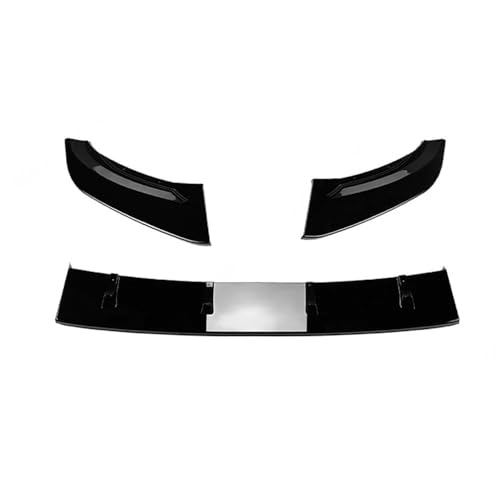 Diffuseur de pare-chocs avant Passat B8 noir brillant version Europe - 7