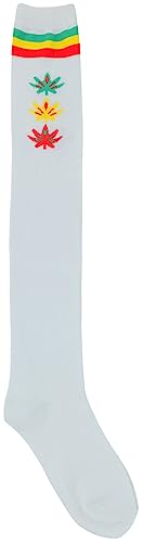 Image of ToBeInStyle Women's Colorful Patterned Design Knee High Socks