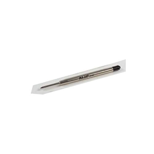 Refill type Parker fusto métal noir cartouche encre stylo bille