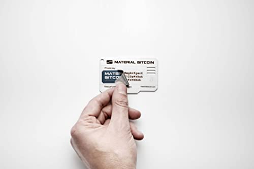 MATERIAL BITCOIN - English Standard Plate - Physical Bitcoin Wallet - Unhackable - Designed to Last 200 Years - Manufactured Under Strict Security... - Image 3
