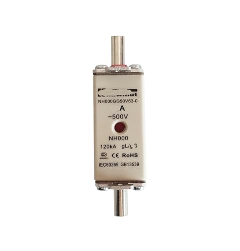 Fusible NH000 500V cartouche de protection à couteaux gG pour industrie