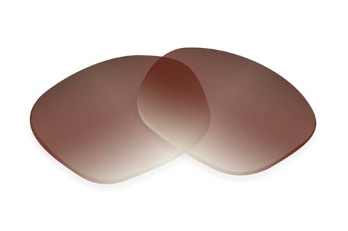 Replacement Sunglass Lenses Compatible for Maui Jim MJ409 Kanaha 61mm (Non-Polarized SFx Edge Brown Gradient Hardcoat Pair)