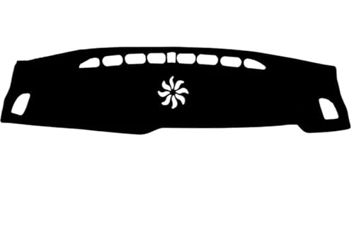 Coche Fundas Salpicadero Almohadilla Protectora Salpicadero Accesorio Coche Parasol Alfombra Accesorio Para Chery Para Jetour X70 Plus 2021 2025(Right Hand Black)