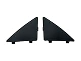 2Pcs For Mazda 3 Axela 2014 2015 2016 Front Bumper Lower Grille Filler Triangle Cap Tow Hook Covers BHN1-50-101 BHN1-50-102 (Left and Right)