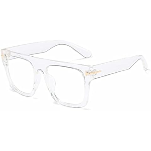 Monturas de Gafas cuadradas Retro CHOUBAGUAI Cover