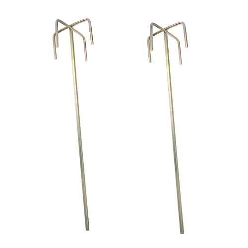 HOLIDYOYO 2Pcs Paint Mixer Drill Bit Multi Function Concrete and Paint Stirring Pole Durable Resistant Suitable for Mixing Paint Epoxy and Professional
