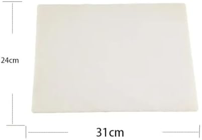 2Pcs Soft Flocking Sponge Bead Mat Rectangle Beading Mat Pad Bead Stringing Jewelry Making Work Crafting Mats for Beading, DIY Art Crafts and Jewelry Making Beading Supplies, 12.4X9.25inches, White image 5