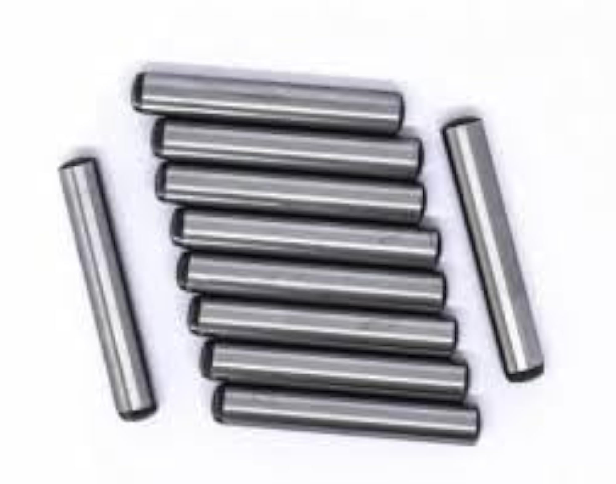 Solid Alloy Steel Cylindrical Dowel Pins - Pack of 5