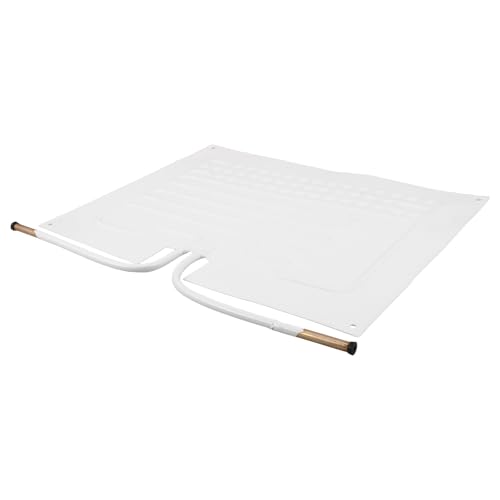Amosfun Plaque Évaporateur avec Panneau de Vaporisation Accessoire de Réparation Aluminium Soufflant pour Refroidissement pour Réfrigérateur et Congélateur
