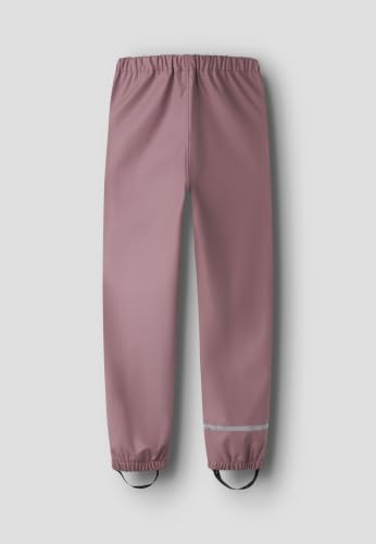 NAME IT Unisex Nkndry Rain Pant Fo Noos Jacke, Wistful Mauve, 140 EU