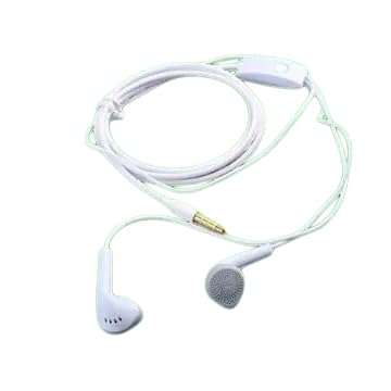 Wired Headphones & Earphone Pack of 1pc (New White) S-Series Earphone, Stereo bass Speakers