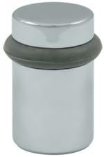 Deltana UFB5000U26 Round Universal Floor Bumper Door Stop, Pack Of 2