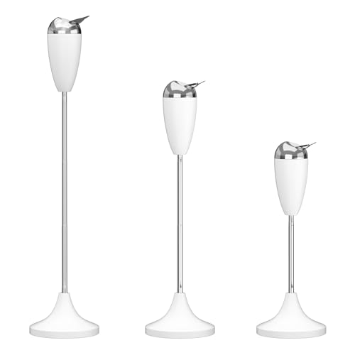 RELIANCER Floor Standing Ashtray w/Lid,Adjustable 21.5 - 35 Cigarette Ash Tray,Outdoor Stainless Steel Cigar Container Ash Holder w/Weighted Base,Cigarettes Butt Receptacle Disposal for Home Patio