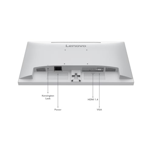 Image of Lenovo L22-42 | 21.5 inch (54.6cm) FHD (1920x1080) IPS 100Hz Monitor | 4ms, AMD FreeSync, 99% sRGB, 1xHDMI 1.4, 1xVGA| Tilt | Cloud Grey | 68FAKAC6IN