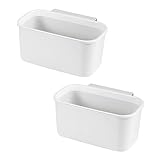 Hängender abfalleimer für zuhause: zum aufhängen an der schranktür neben ihrer theke, um alle ihre essensreste an ort zu sammeln, papierkorb für das schlafzimmer